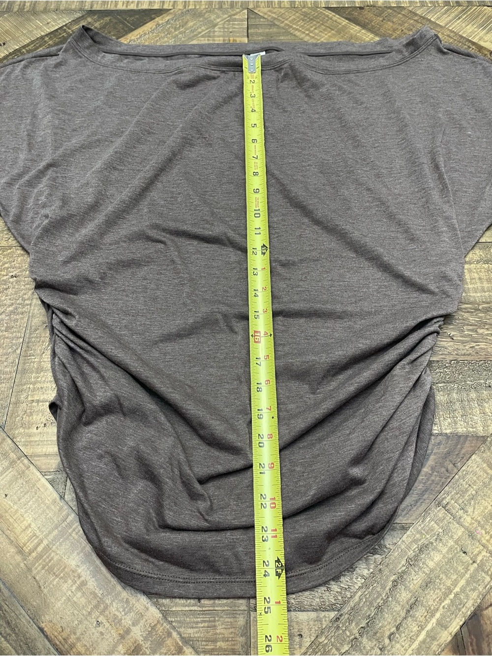 Halara Activewear Dolman Sleeve Ruched Cinch Waist Top - Picture 5 of 6
